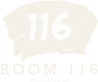 The original ROOM 116 Creative Agency logo