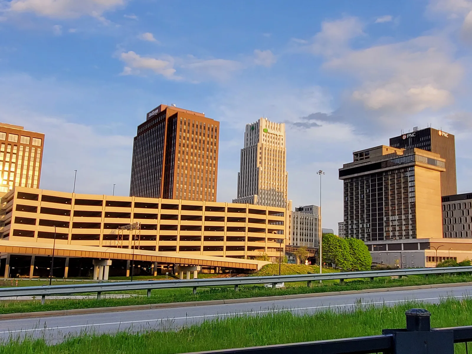 Akron, OH skyline