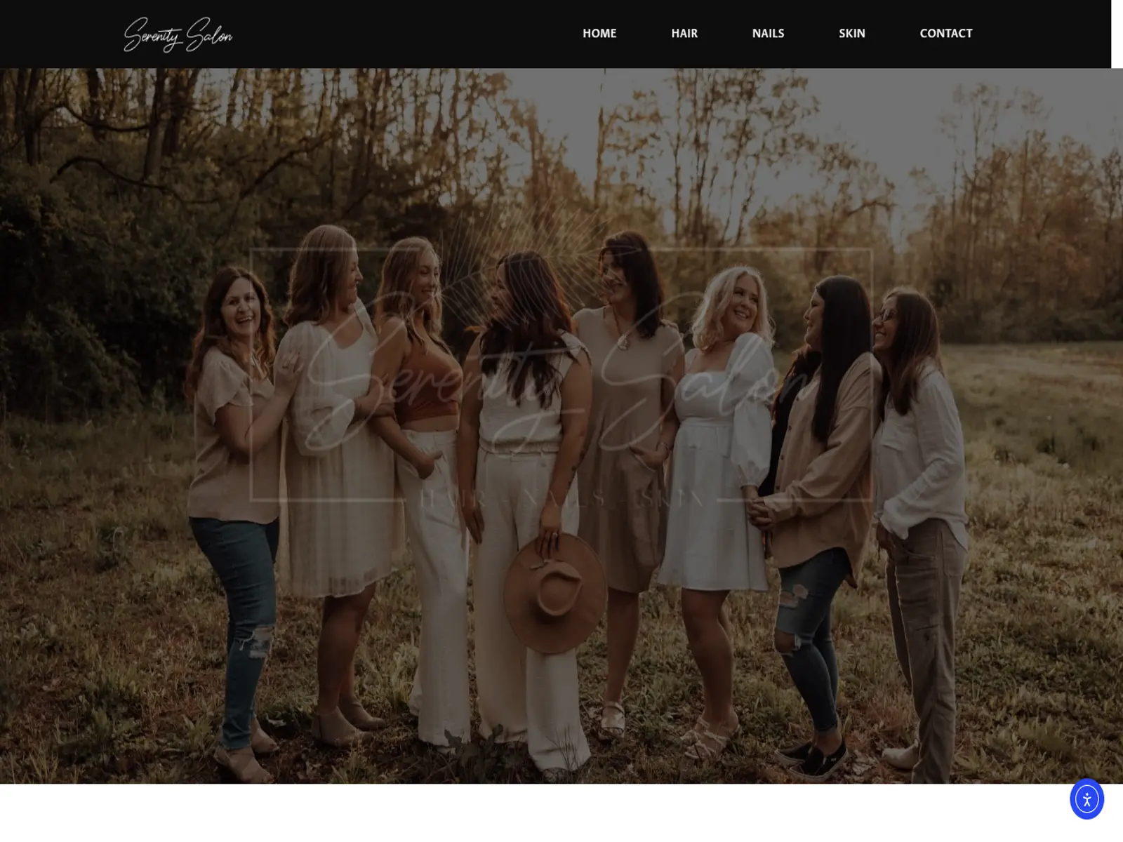 Salons & Beauty website design by MCG